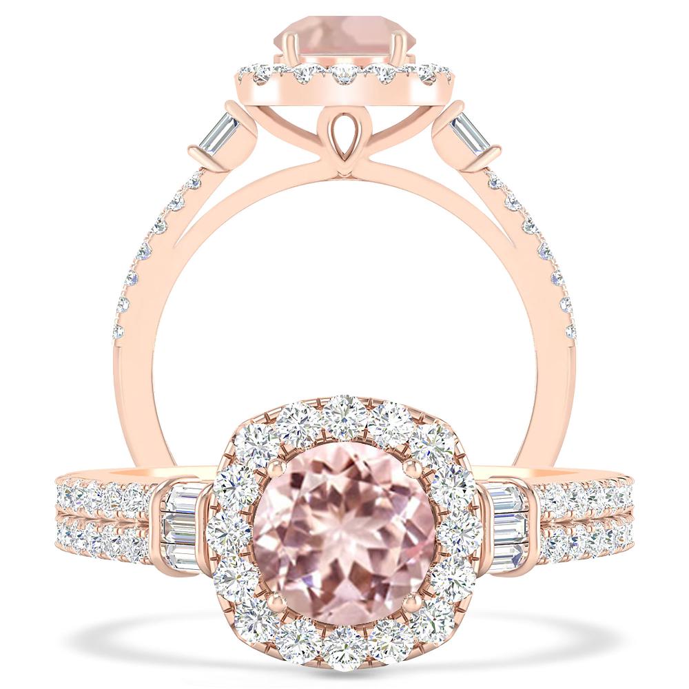 Rose Gold - Morganite