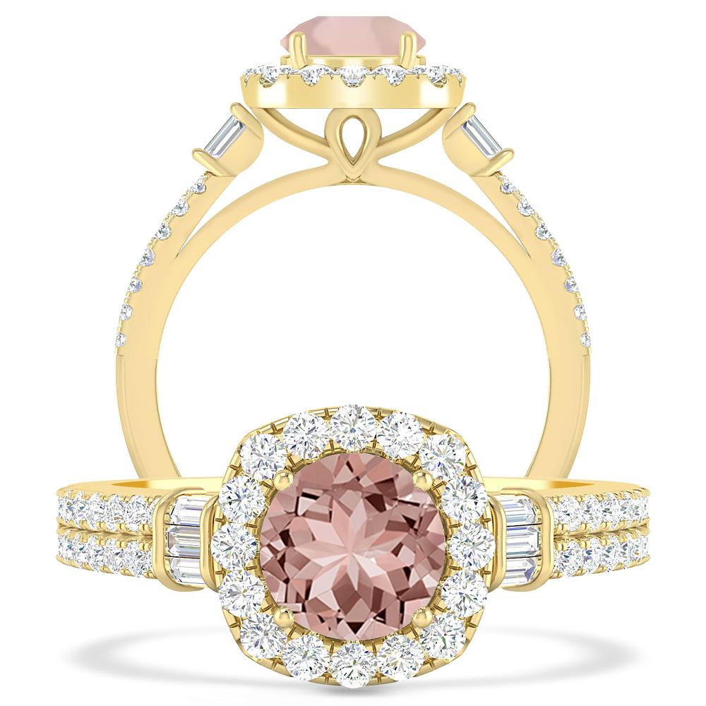 Yellow Gold - Morganite