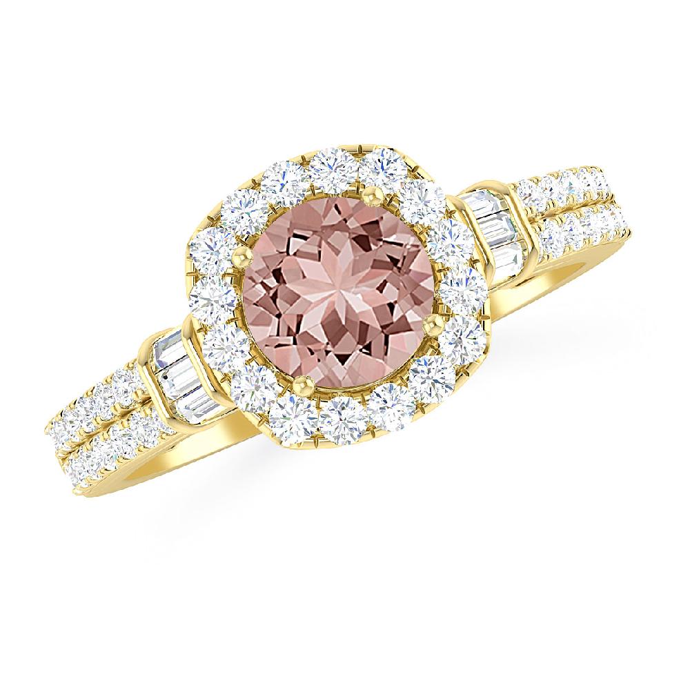 Yellow Gold - Morganite