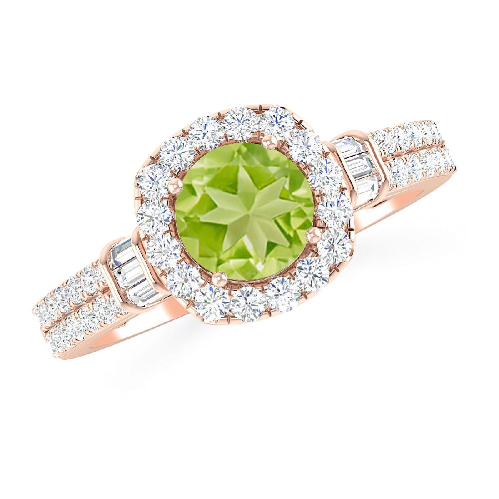 Rose Gold - Peridot