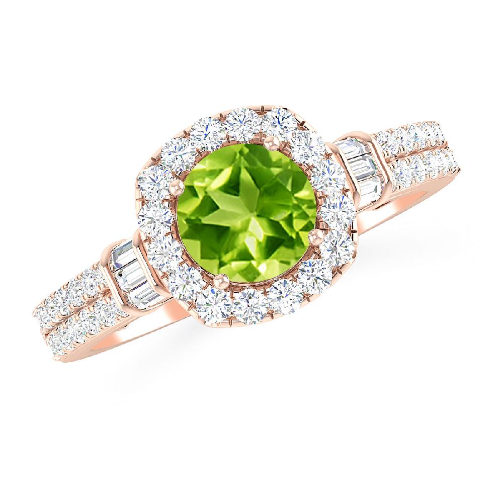 Rose Gold - Peridot