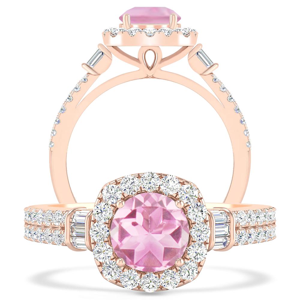 Rose Gold - Pink Tourmaline