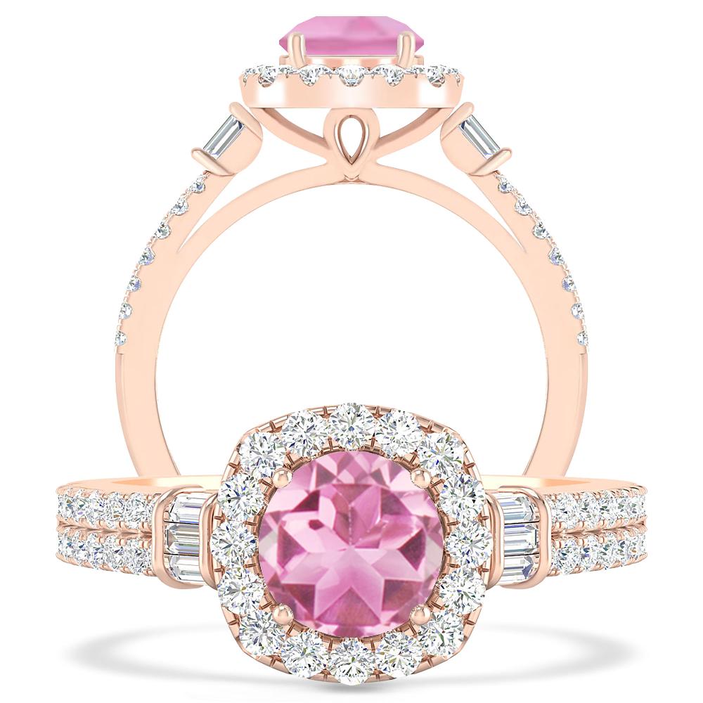 Rose Gold - Pink Tourmaline