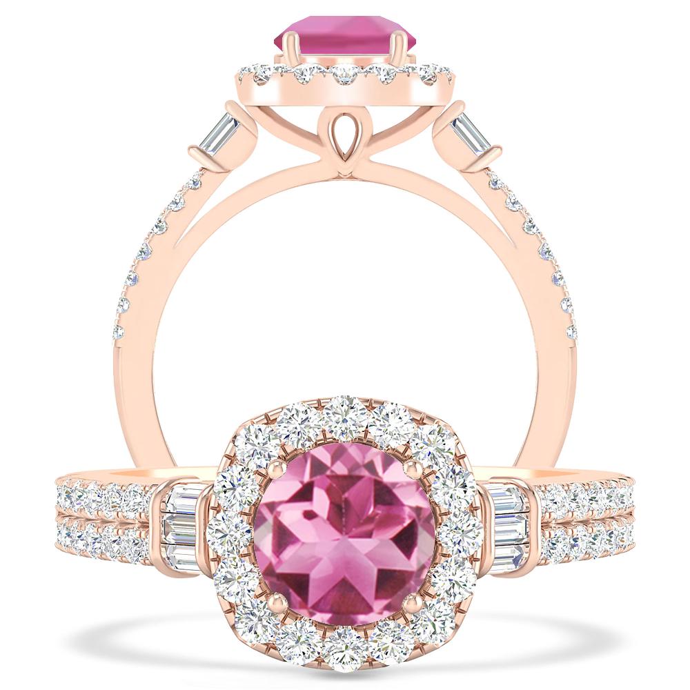 Rose Gold - Pink Tourmaline