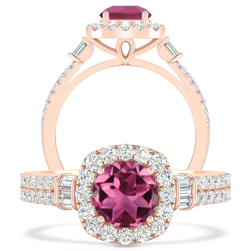 Rose Gold - Pink Tourmaline