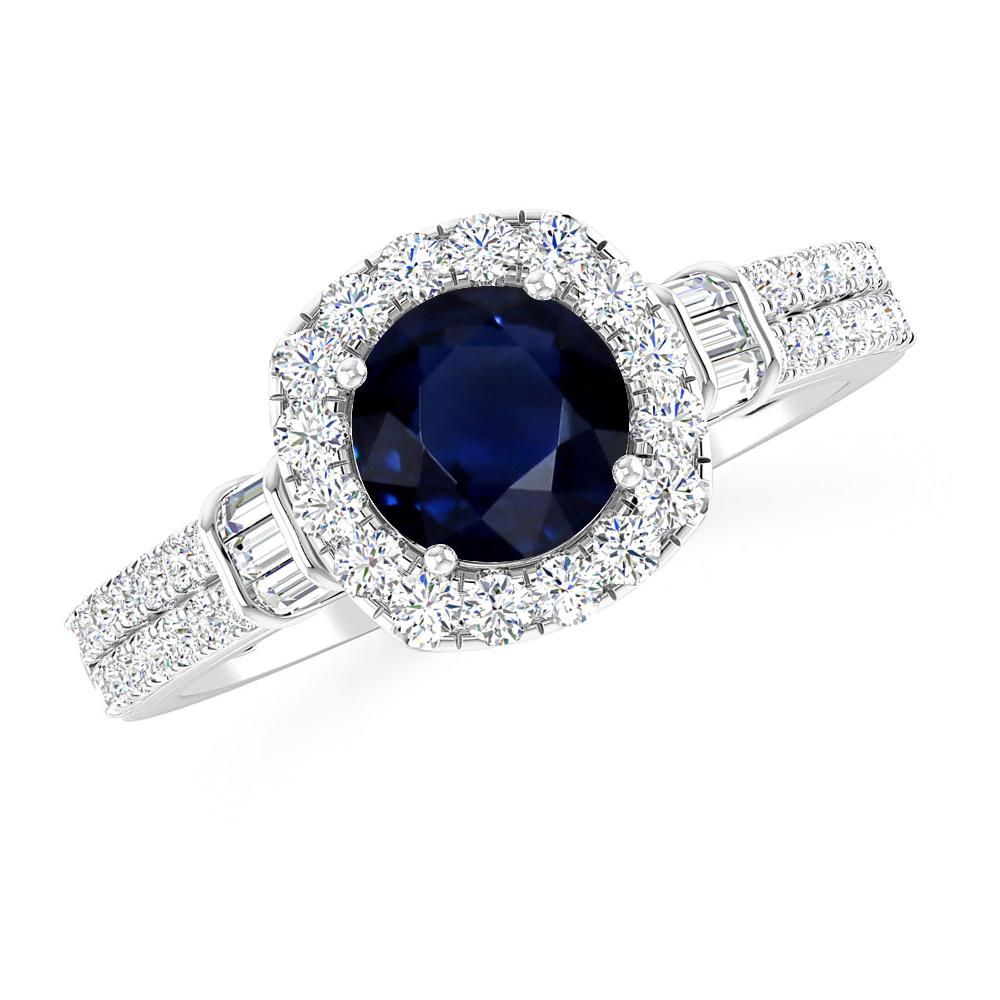 White Gold - Sapphire