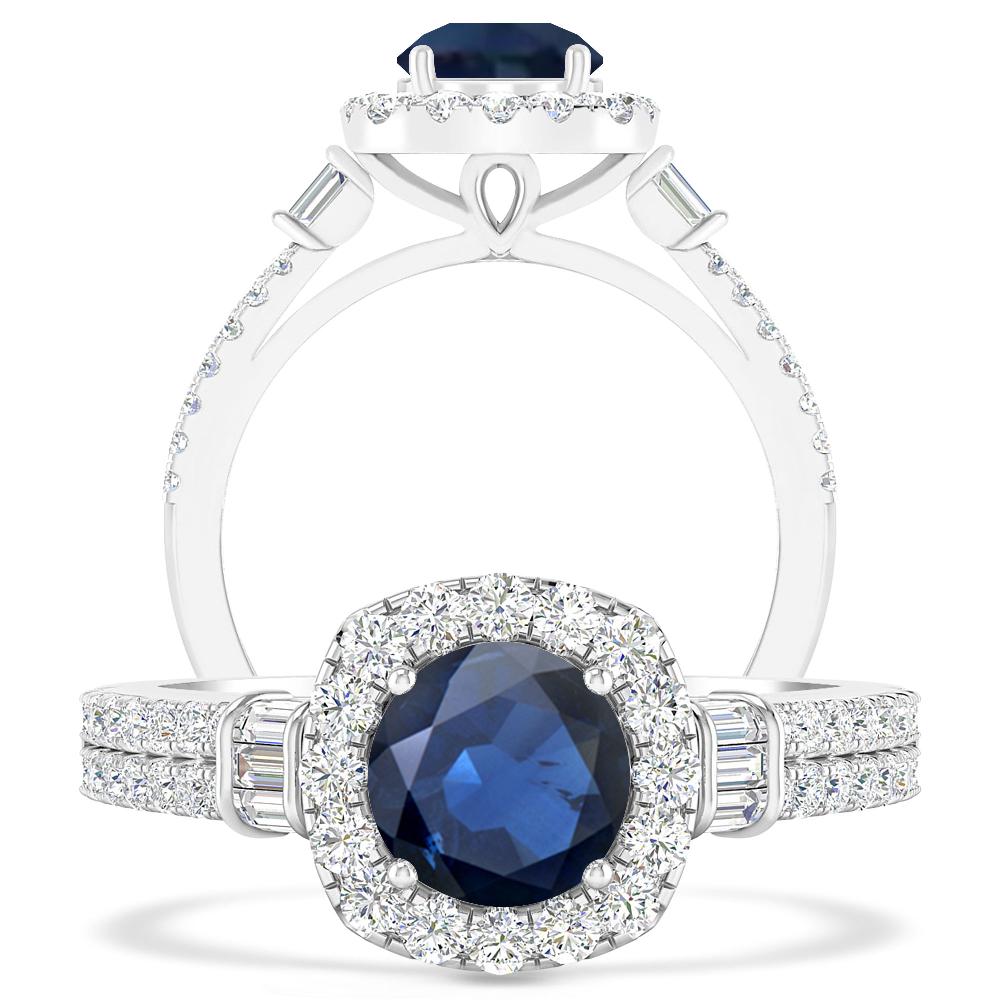 White Gold - Sapphire