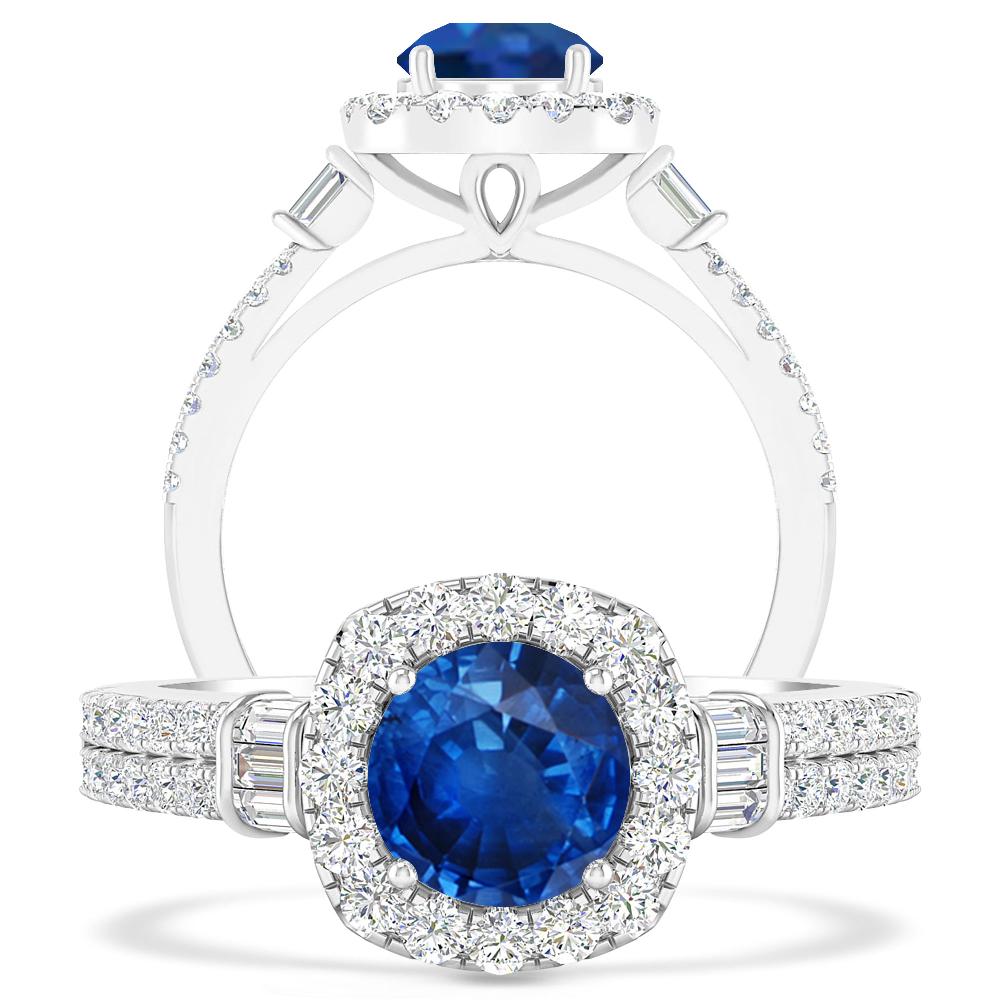 White Gold - Sapphire