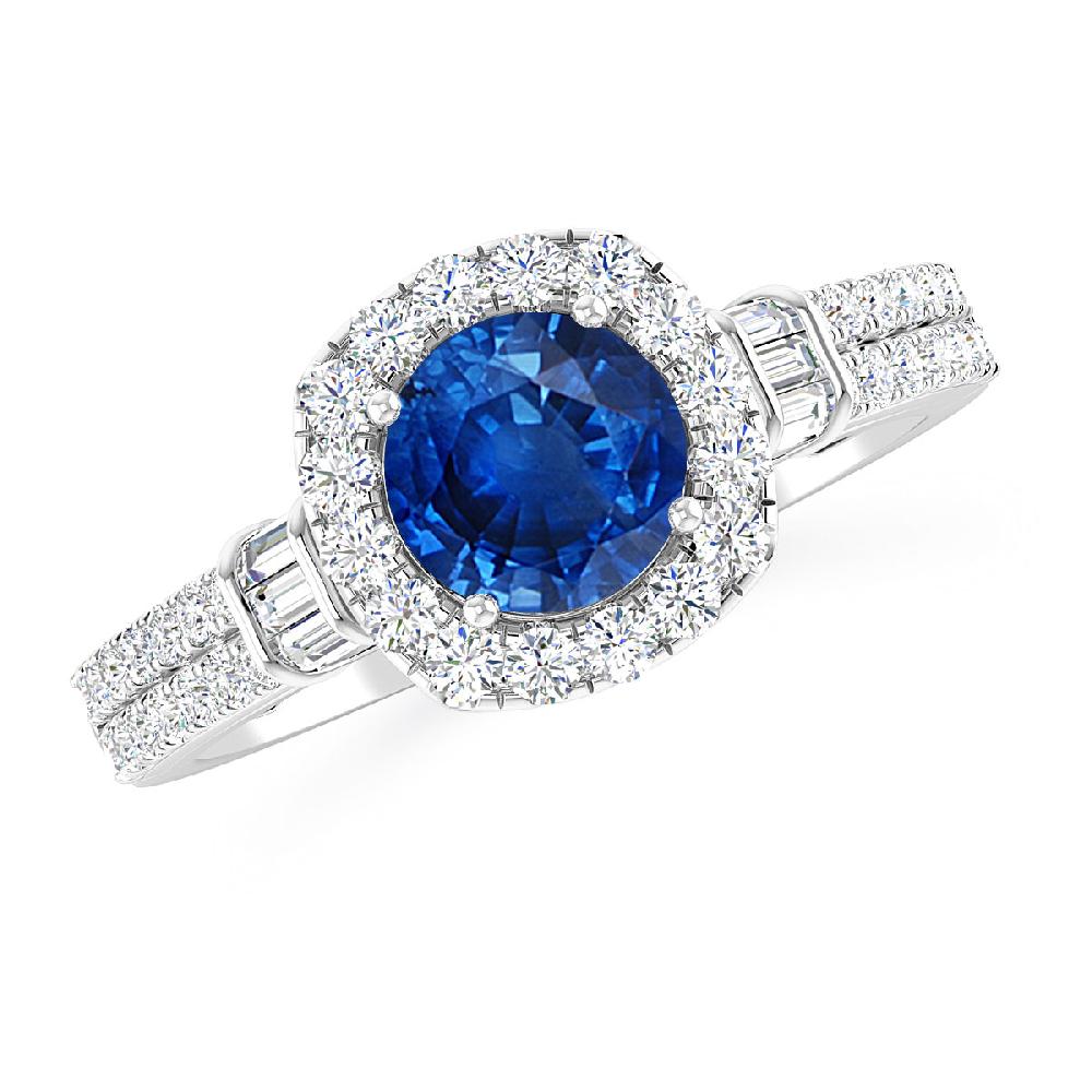 White Gold - Sapphire