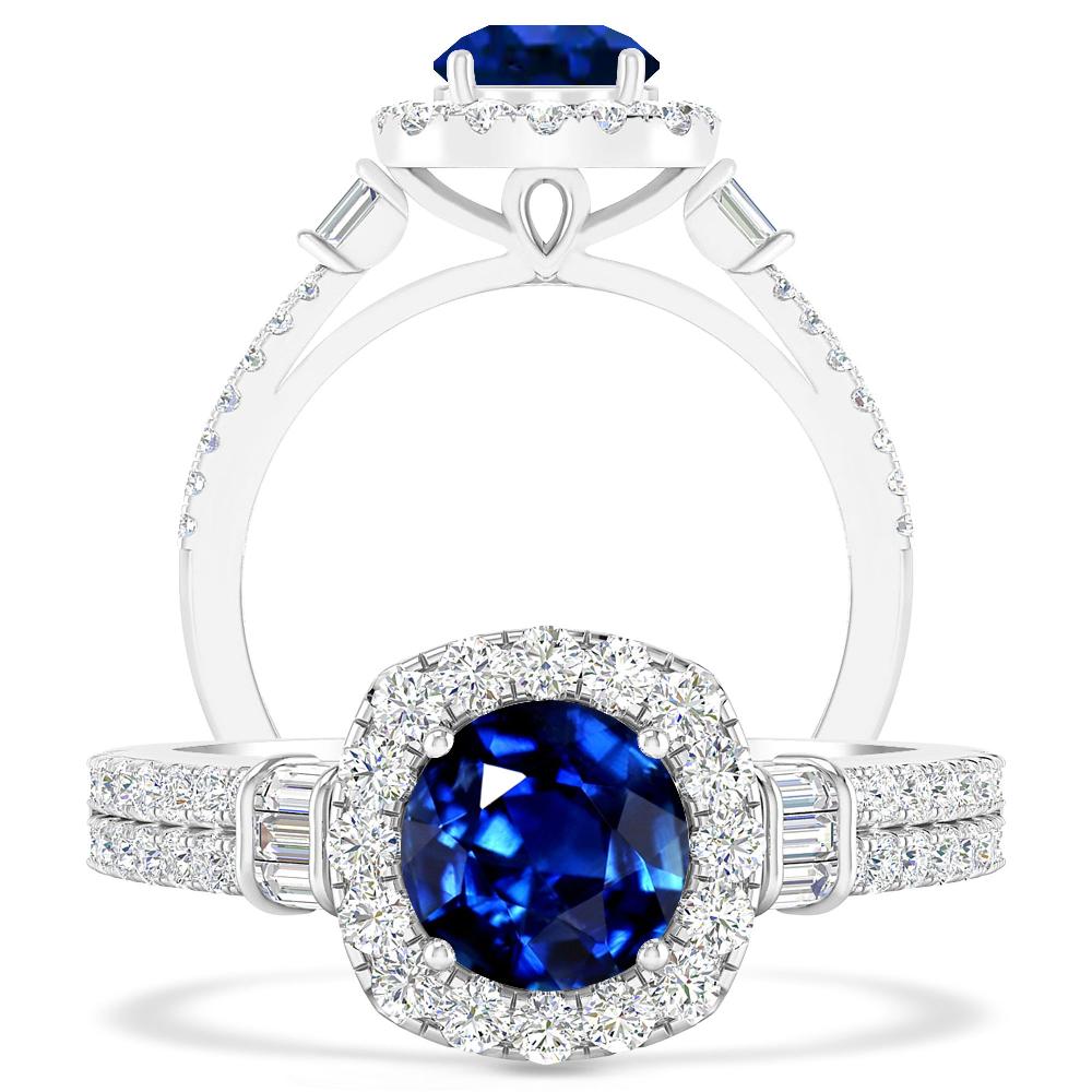 White Gold - Sapphire