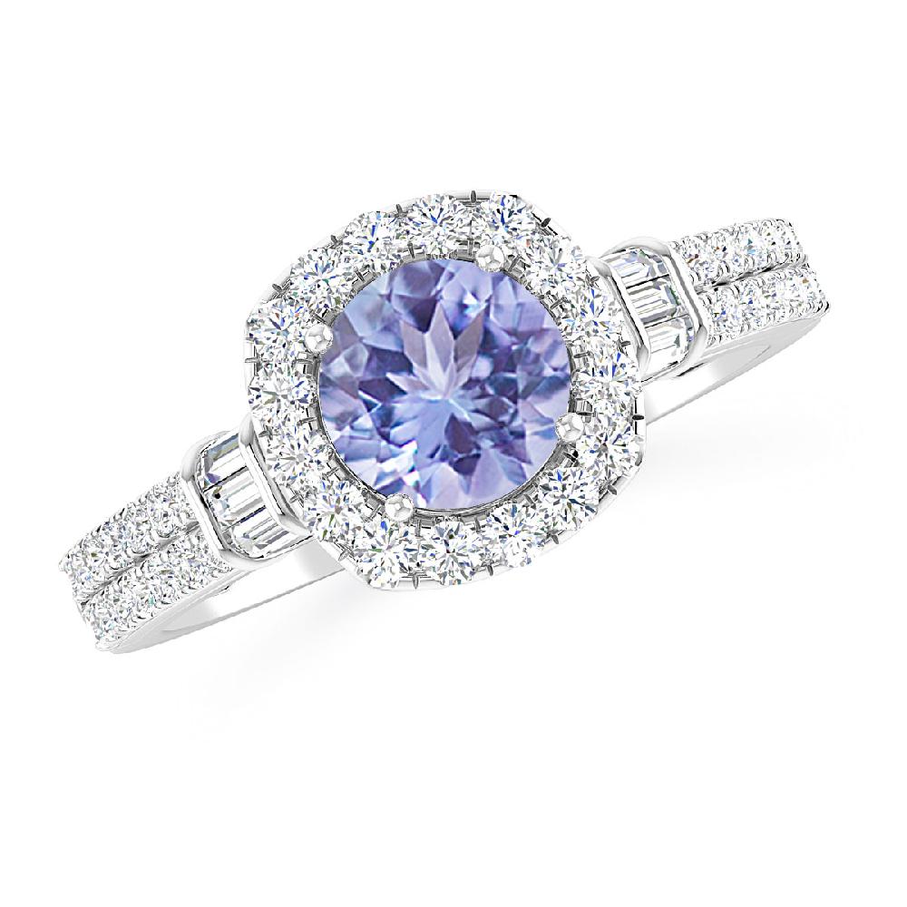 White Gold - Tanzanite