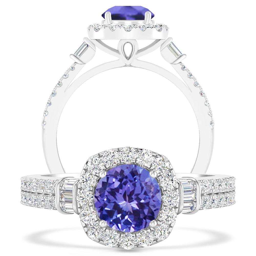 White Gold - Tanzanite