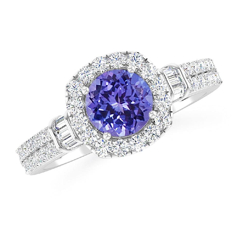 White Gold - Tanzanite