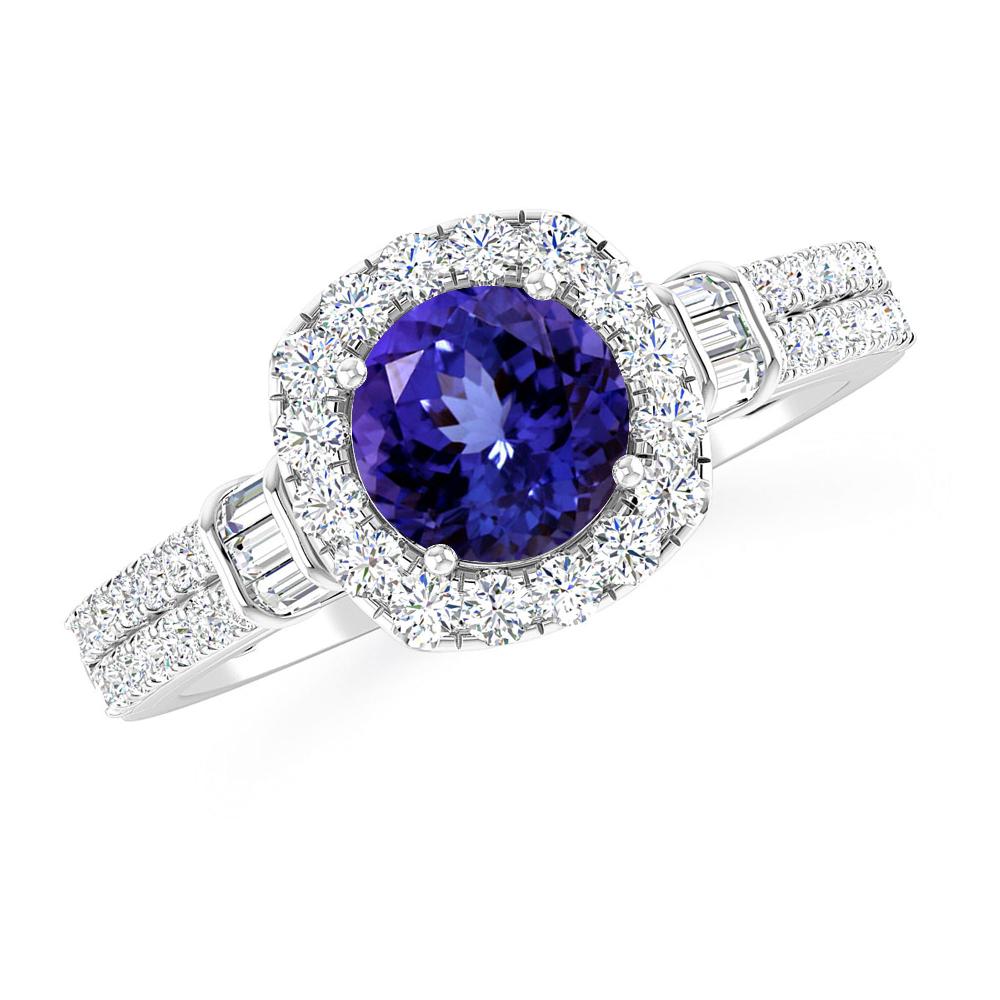 White Gold - Tanzanite