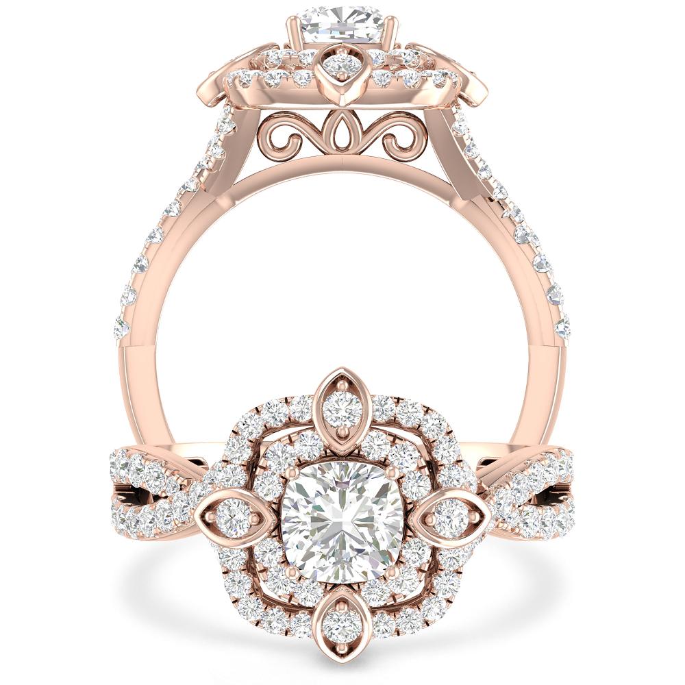 Rose Gold - Diamond