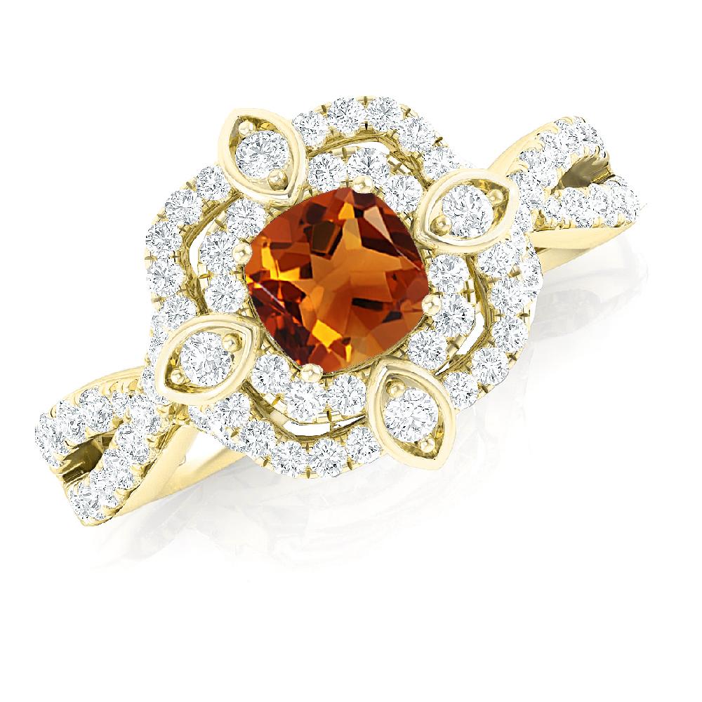 Yellow Gold - Citrine