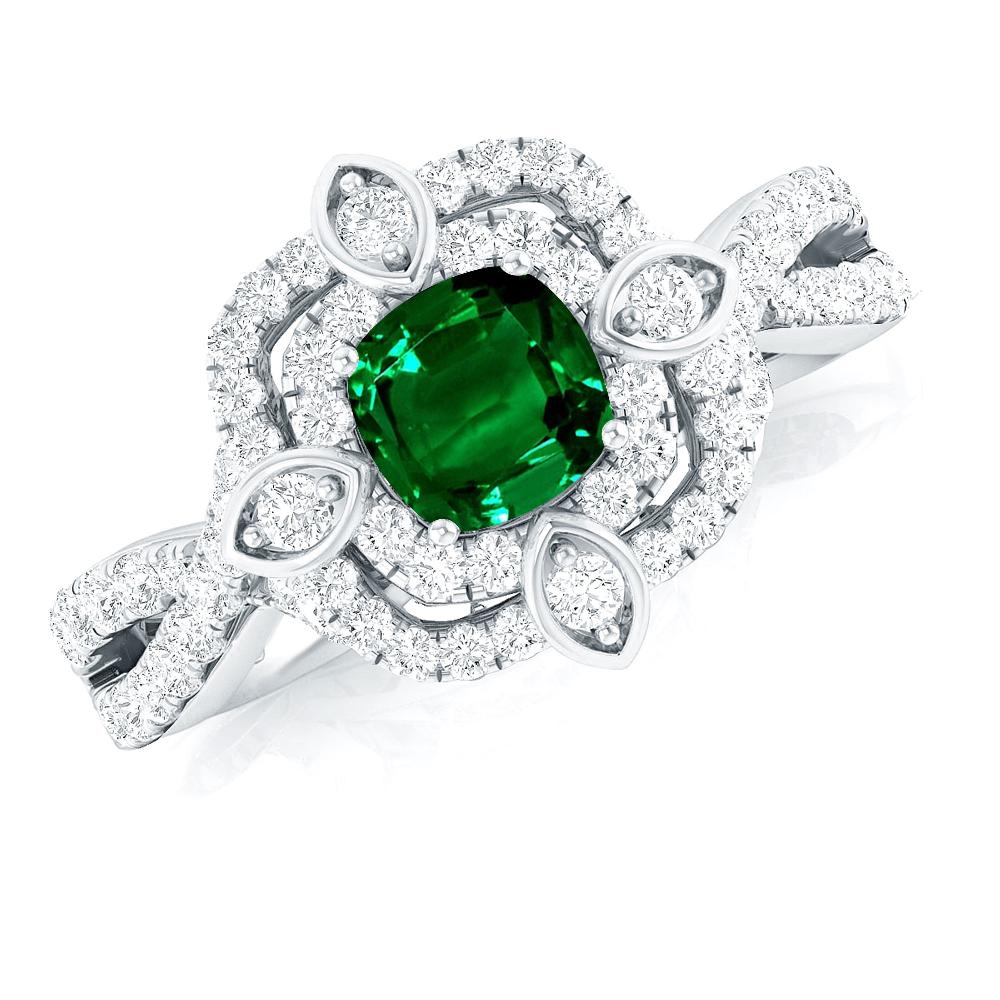 White Gold - Emerald