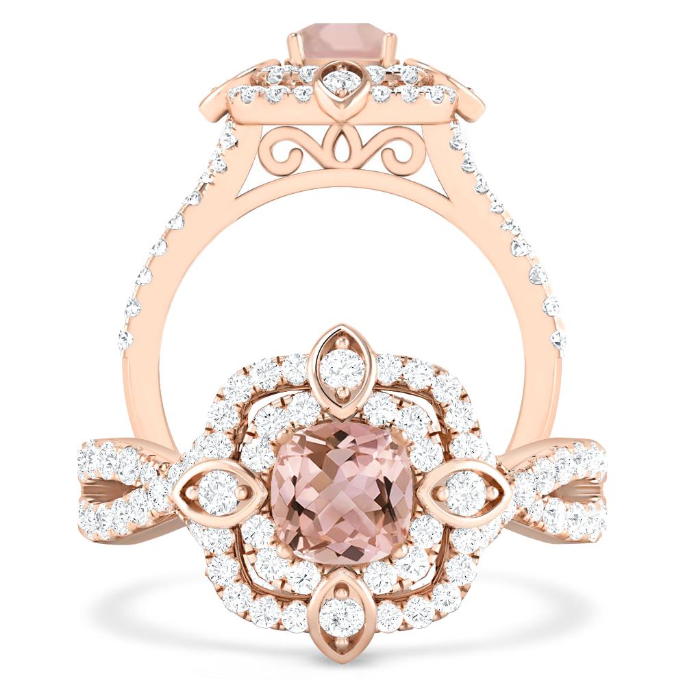 Rose Gold - Morganite