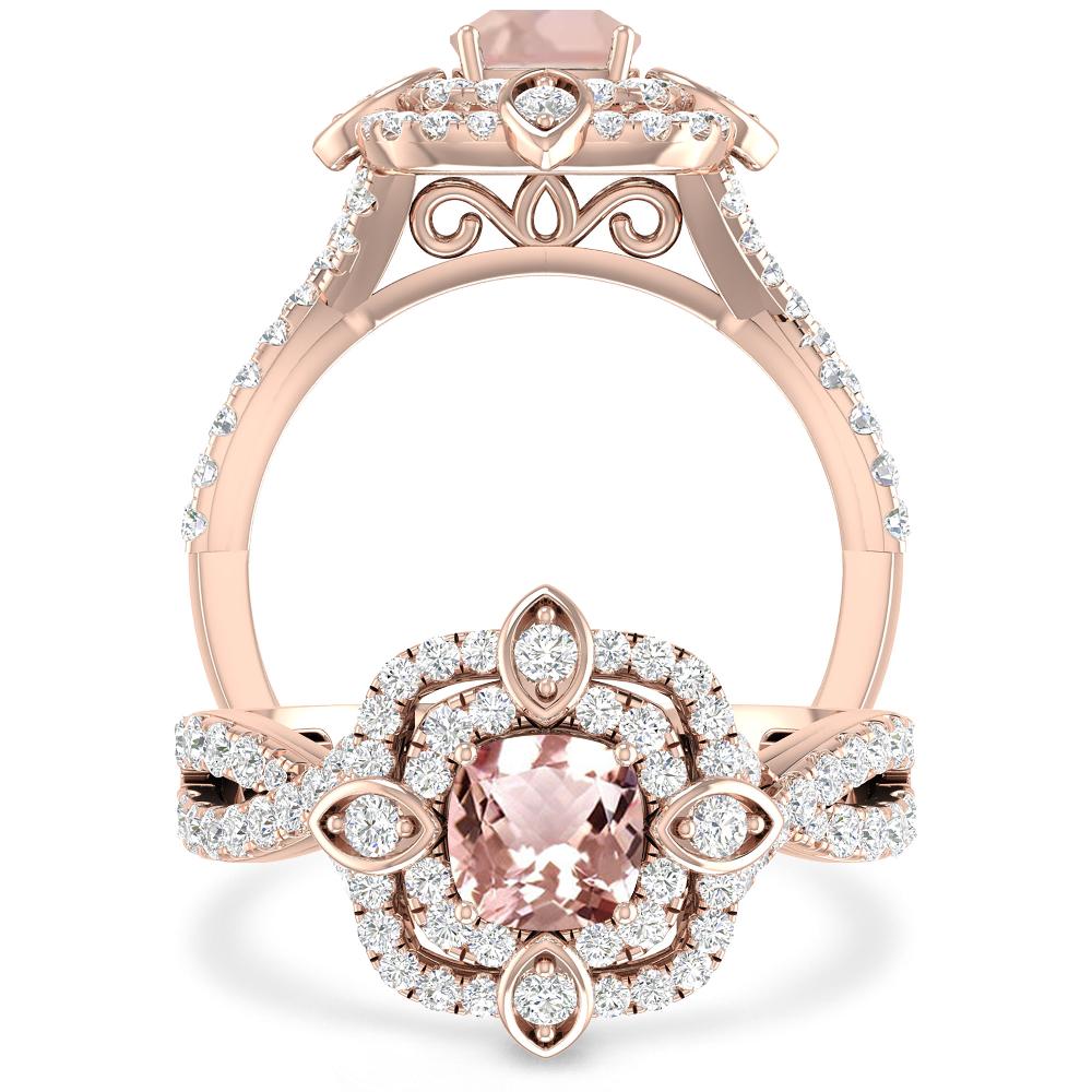 Rose Gold - Morganite