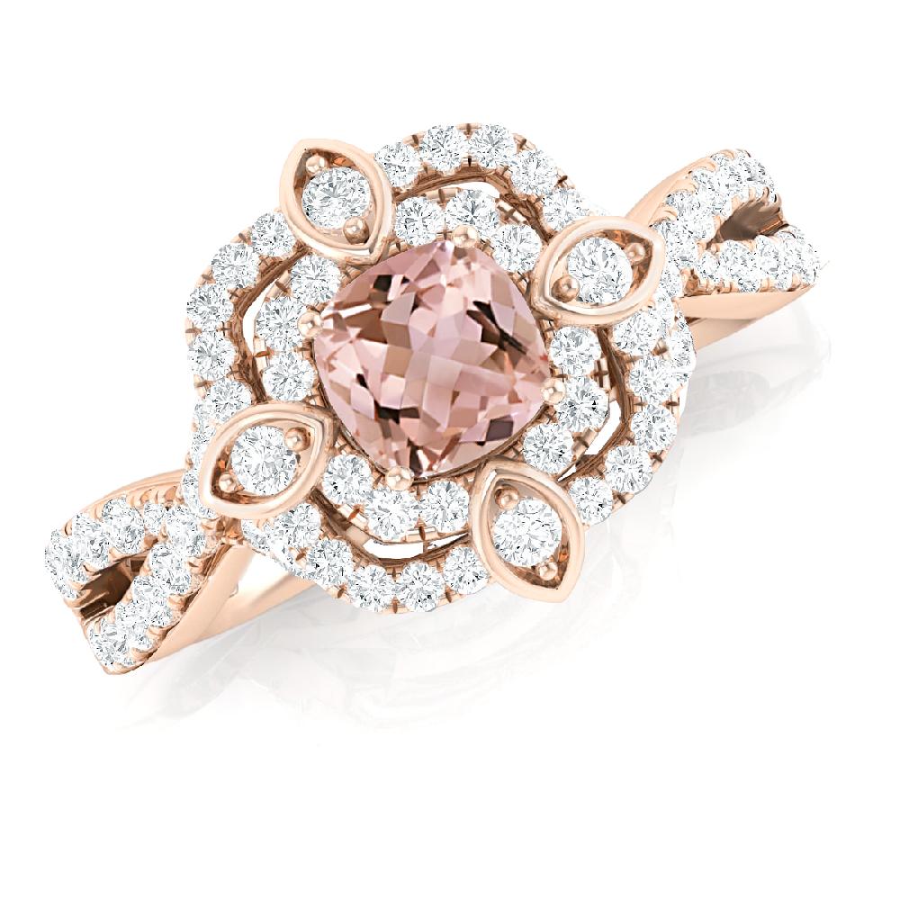 Rose Gold - Morganite