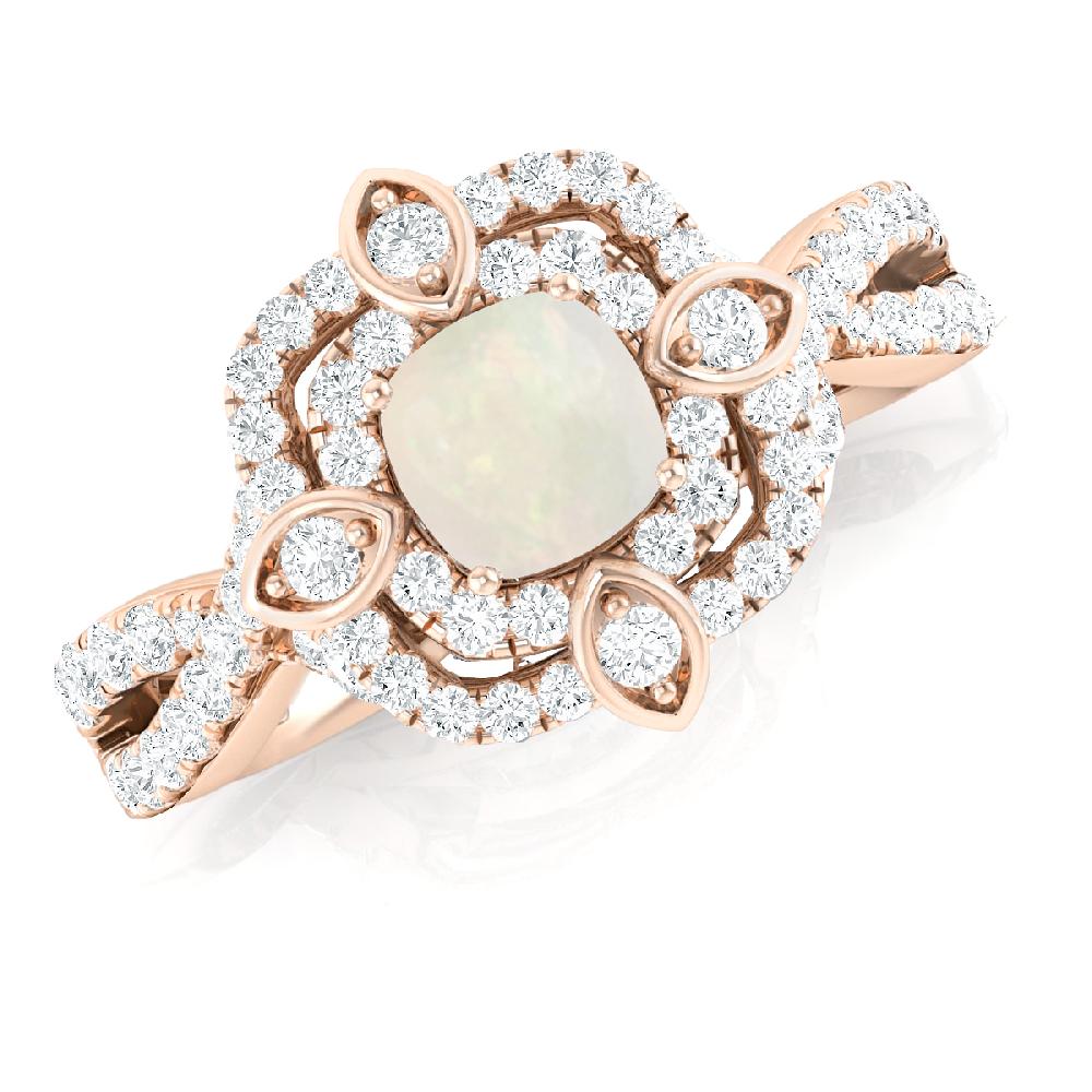 Rose Gold - Opal