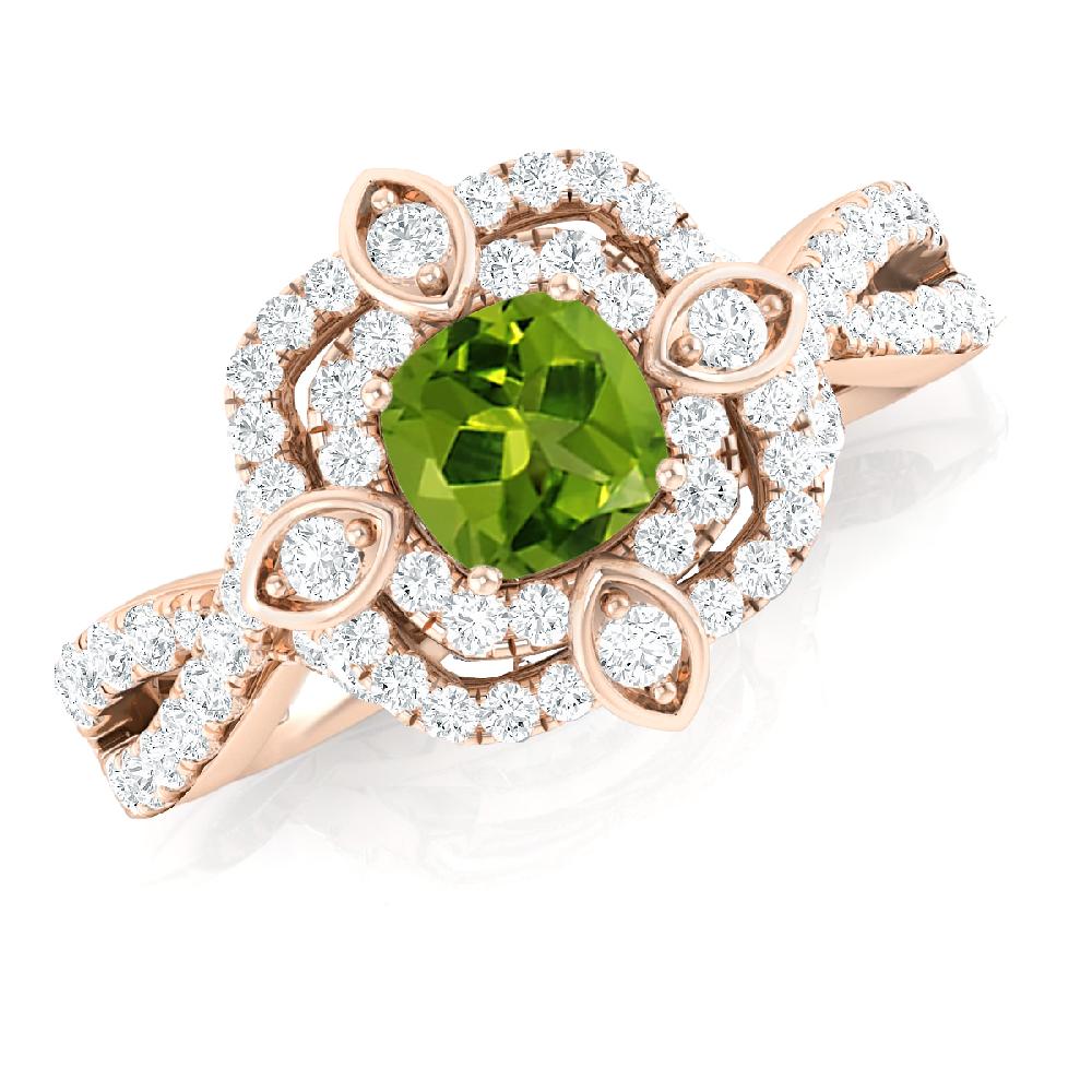 Rose Gold - Peridot