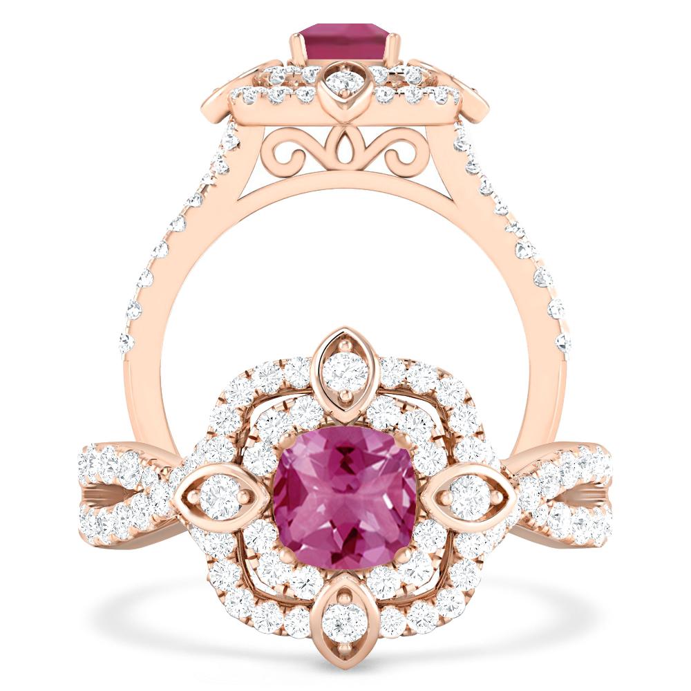 Rose Gold - Pink Tourmaline