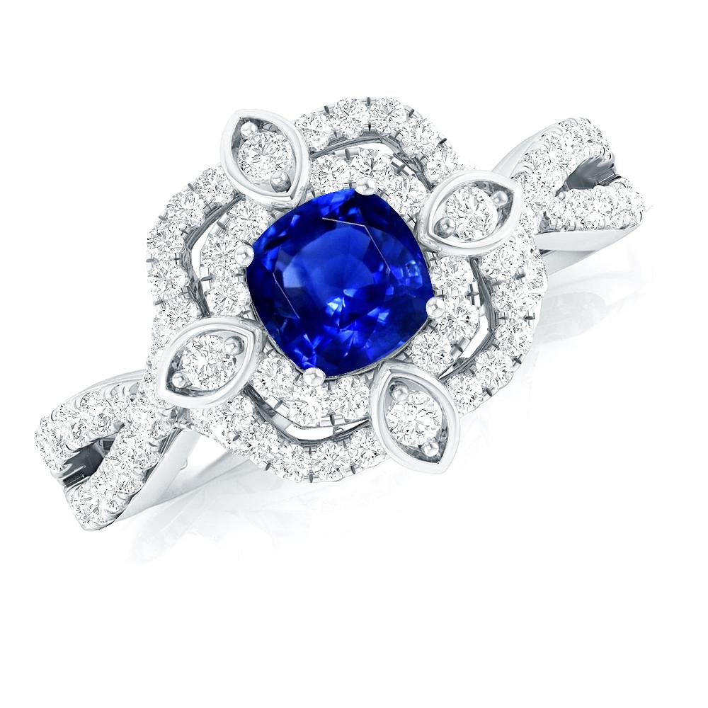 White Gold - Sapphire