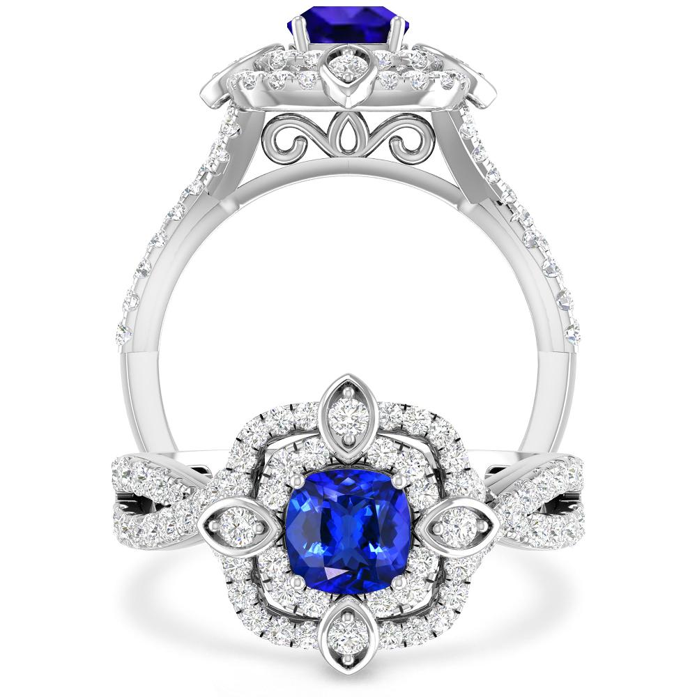 White Gold - Tanzanite