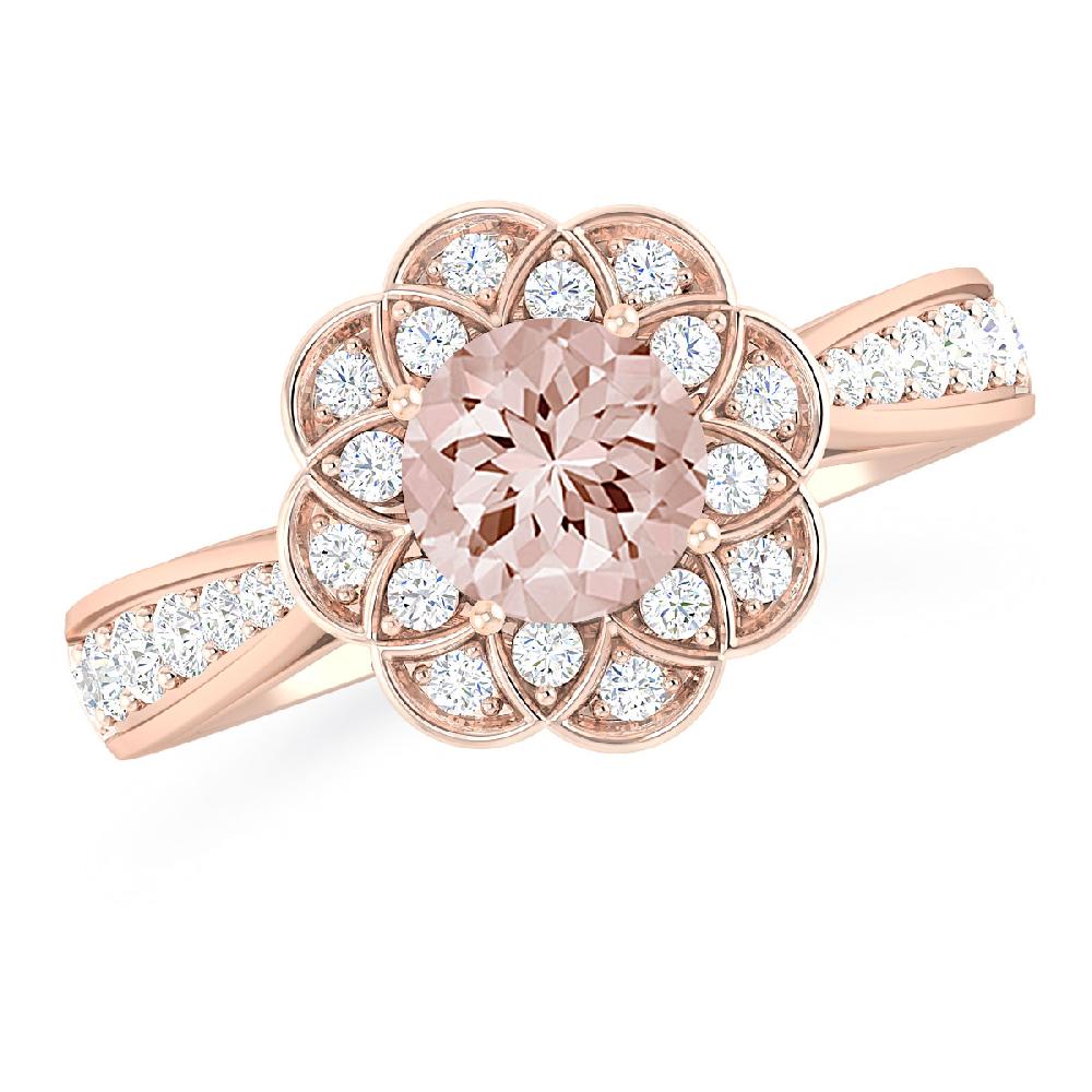 Rose Gold - Morganite