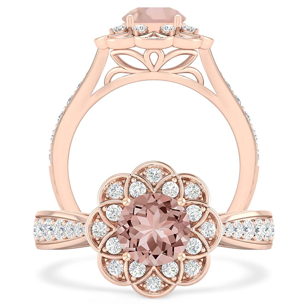 Rose Gold - Morganite