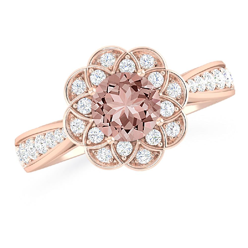 Rose Gold - Morganite