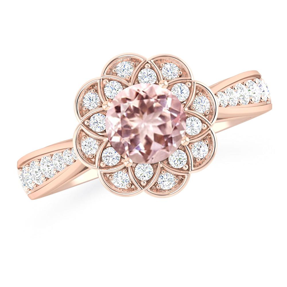 Rose Gold - Morganite