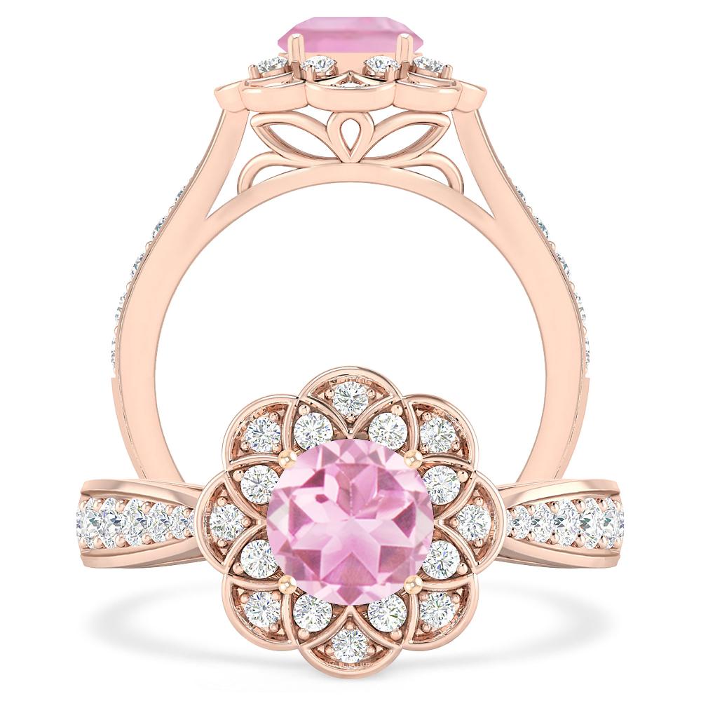 Rose Gold - Pink Tourmaline