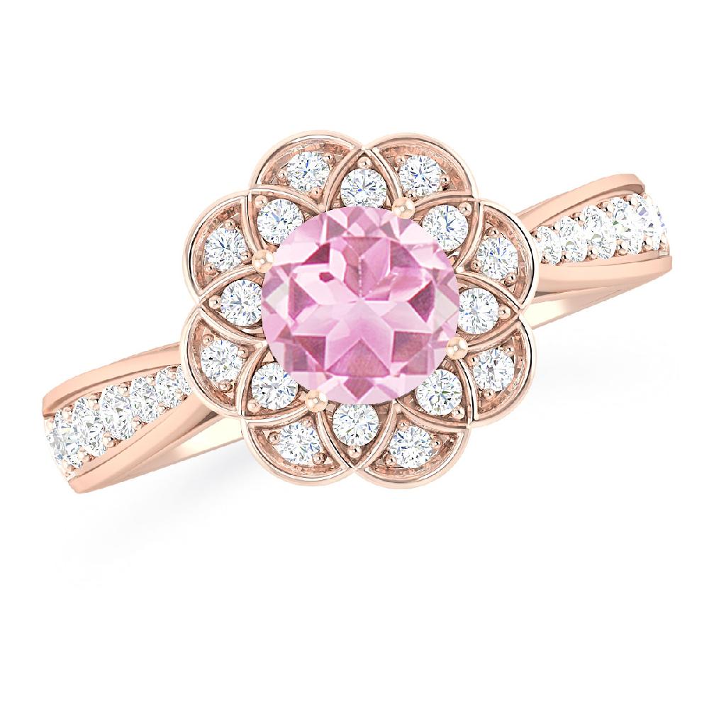 Rose Gold - Pink Tourmaline