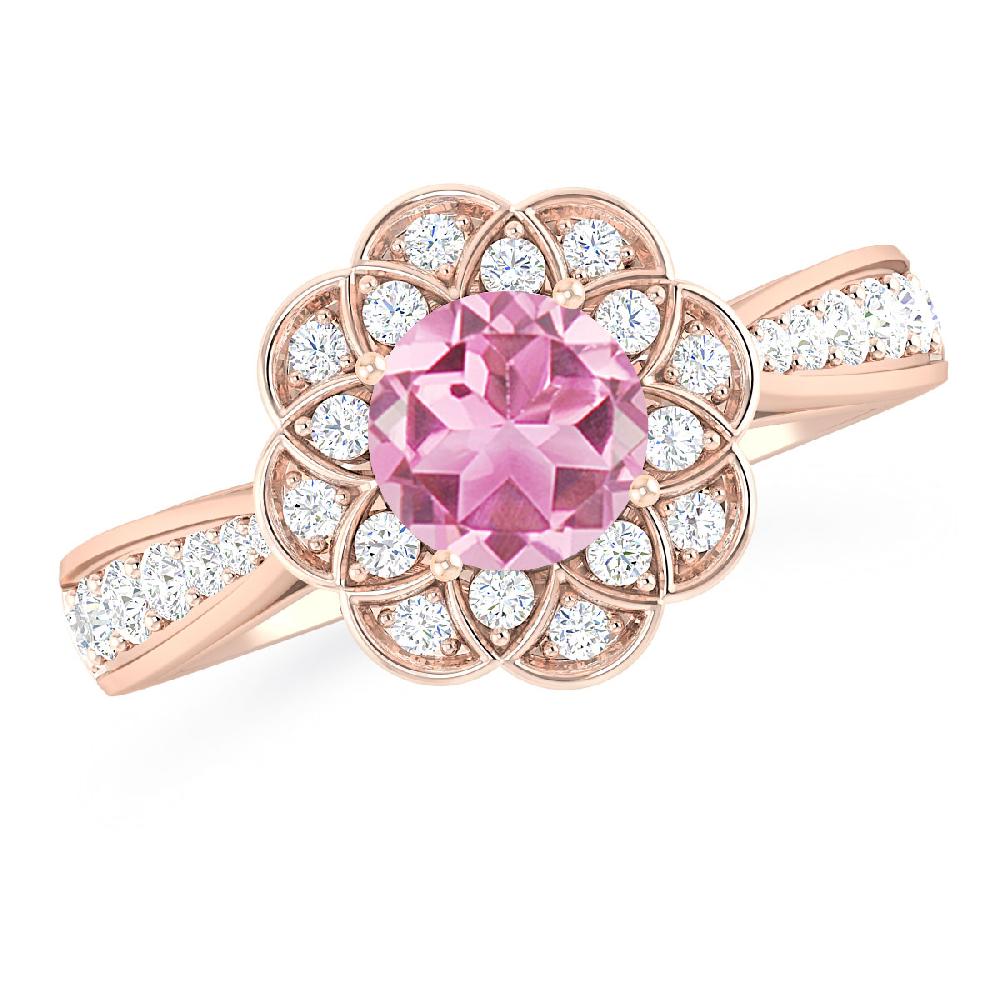 Rose Gold - Pink Tourmaline