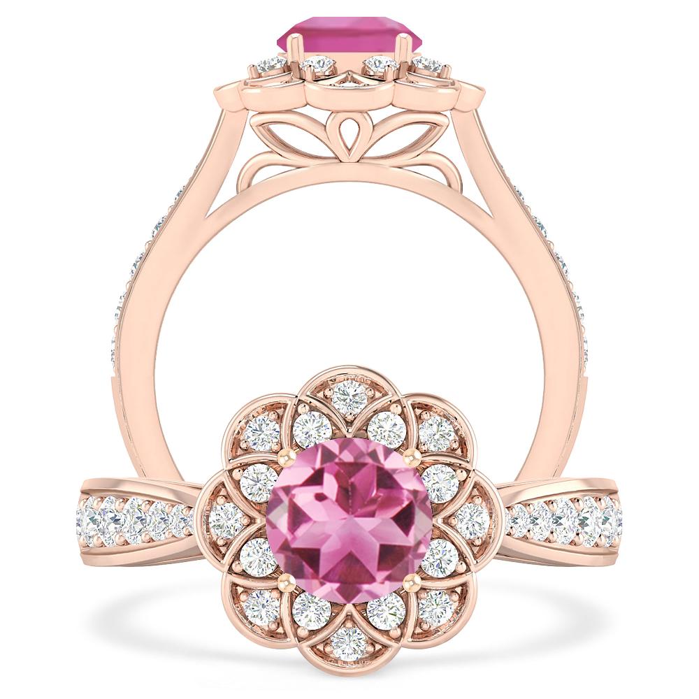 Rose Gold - Pink Tourmaline