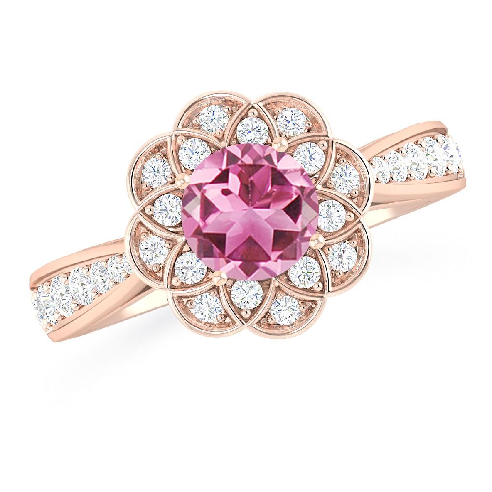 Rose Gold - Pink Tourmaline