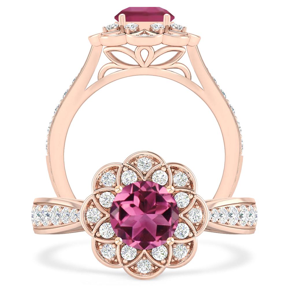 Rose Gold - Pink Tourmaline