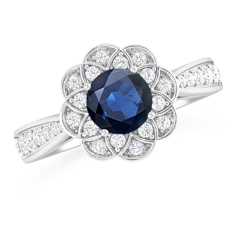 White Gold - Sapphire