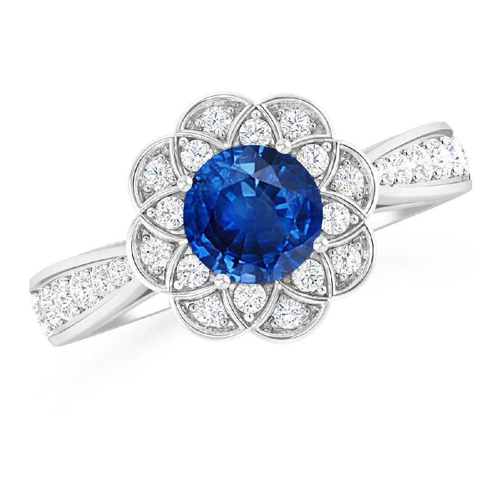 White Gold - Sapphire