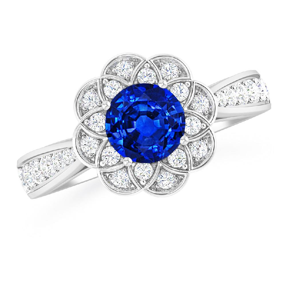 White Gold - Sapphire