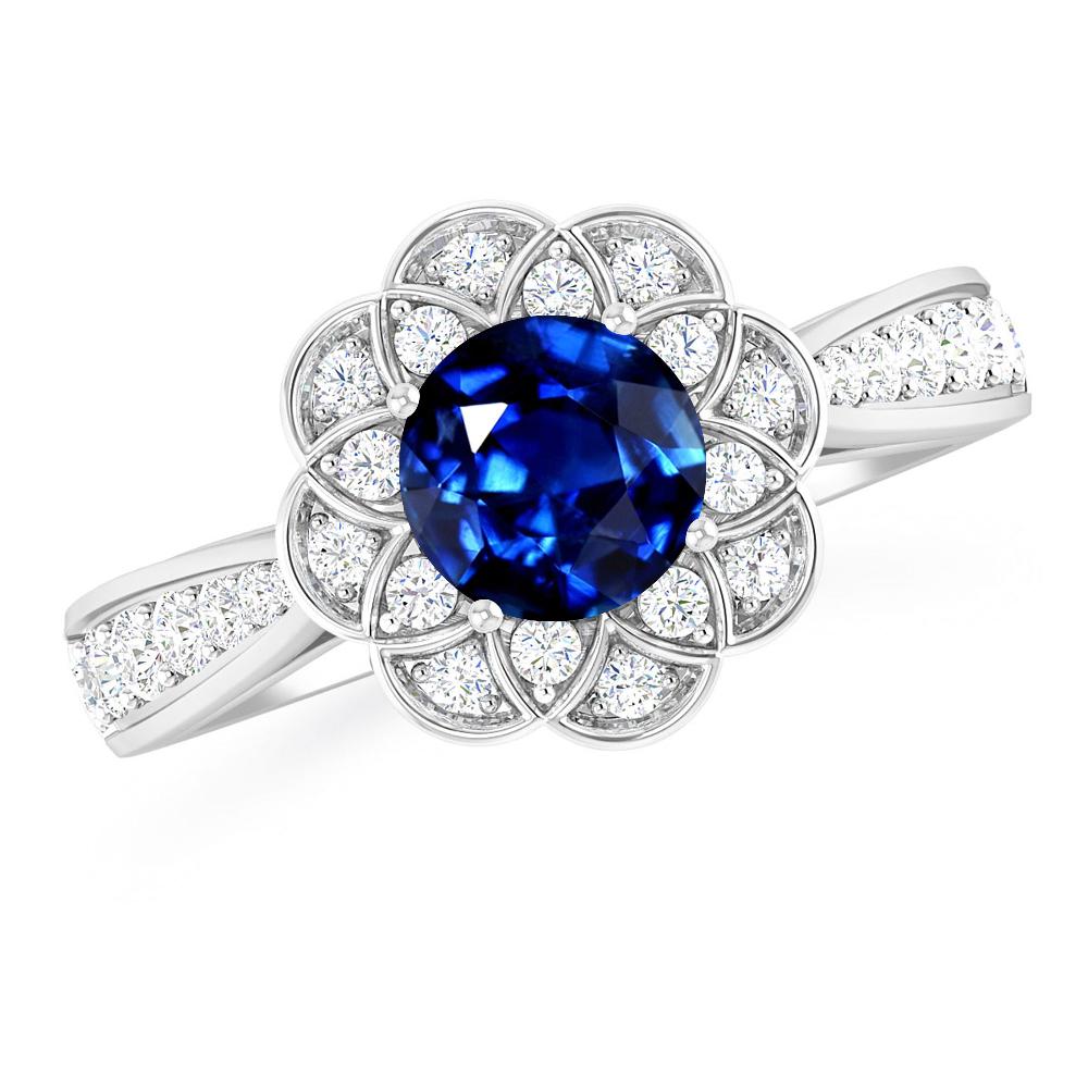 White Gold - Sapphire