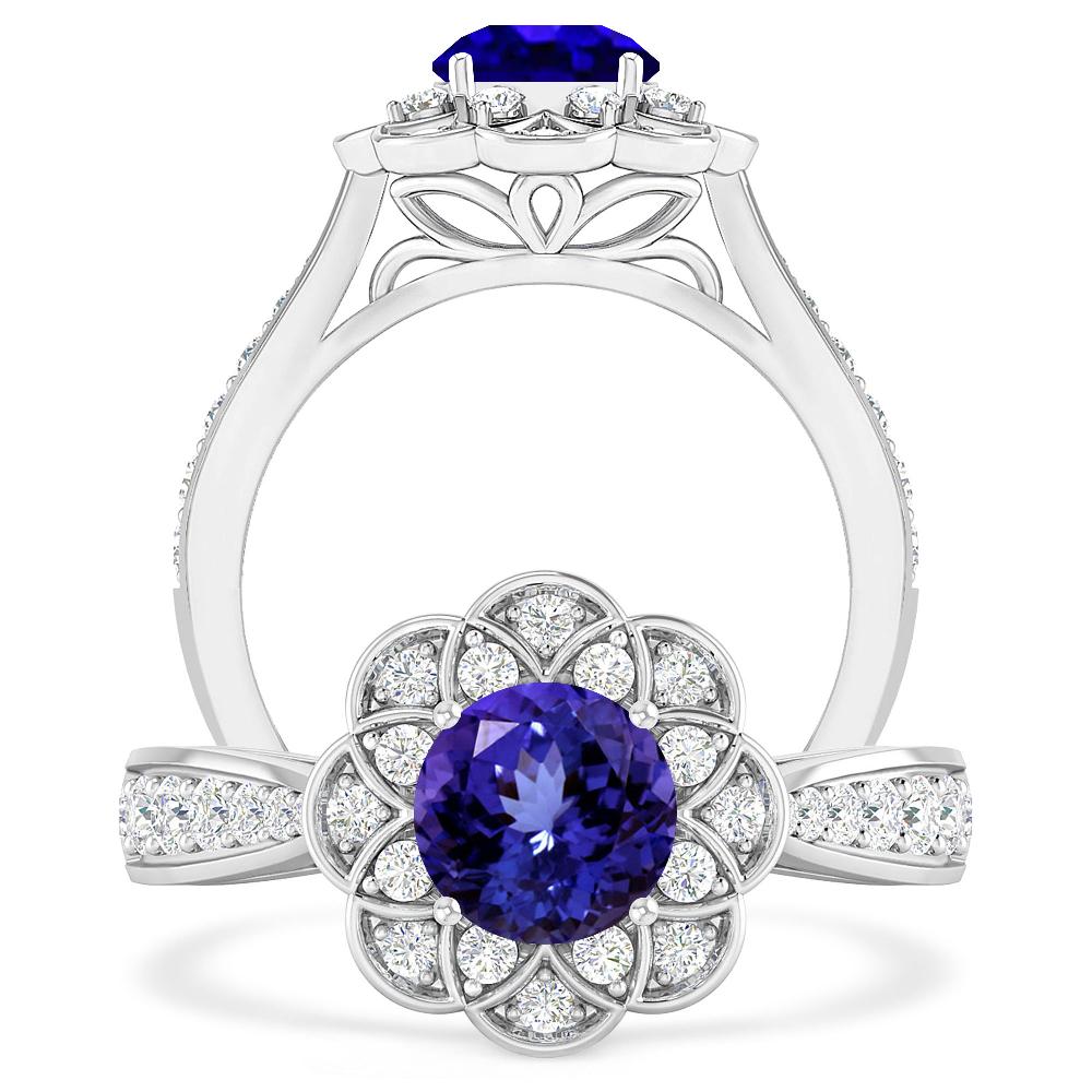 White Gold - Tanzanite