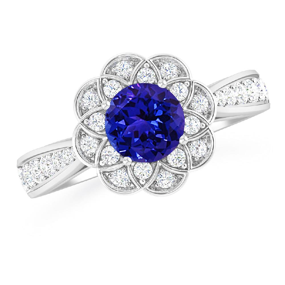 White Gold - Tanzanite