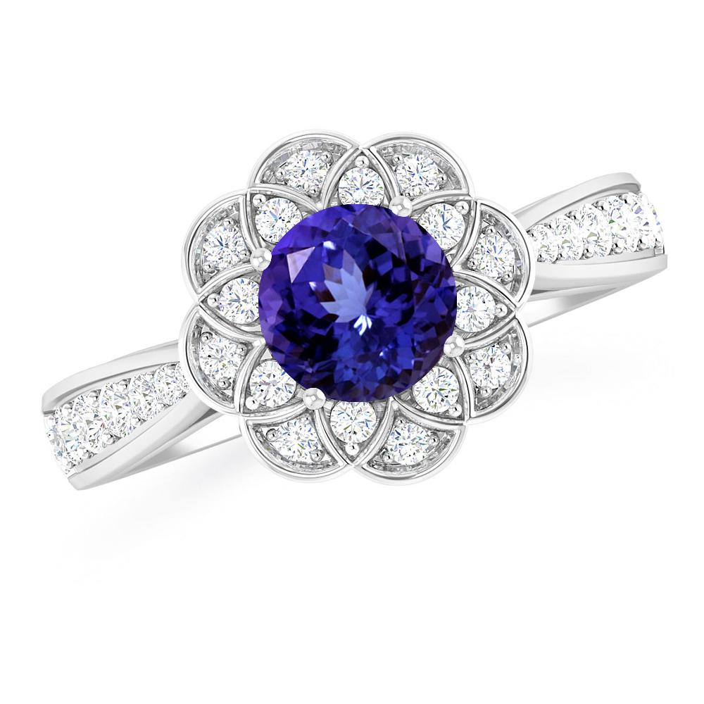 White Gold - Tanzanite