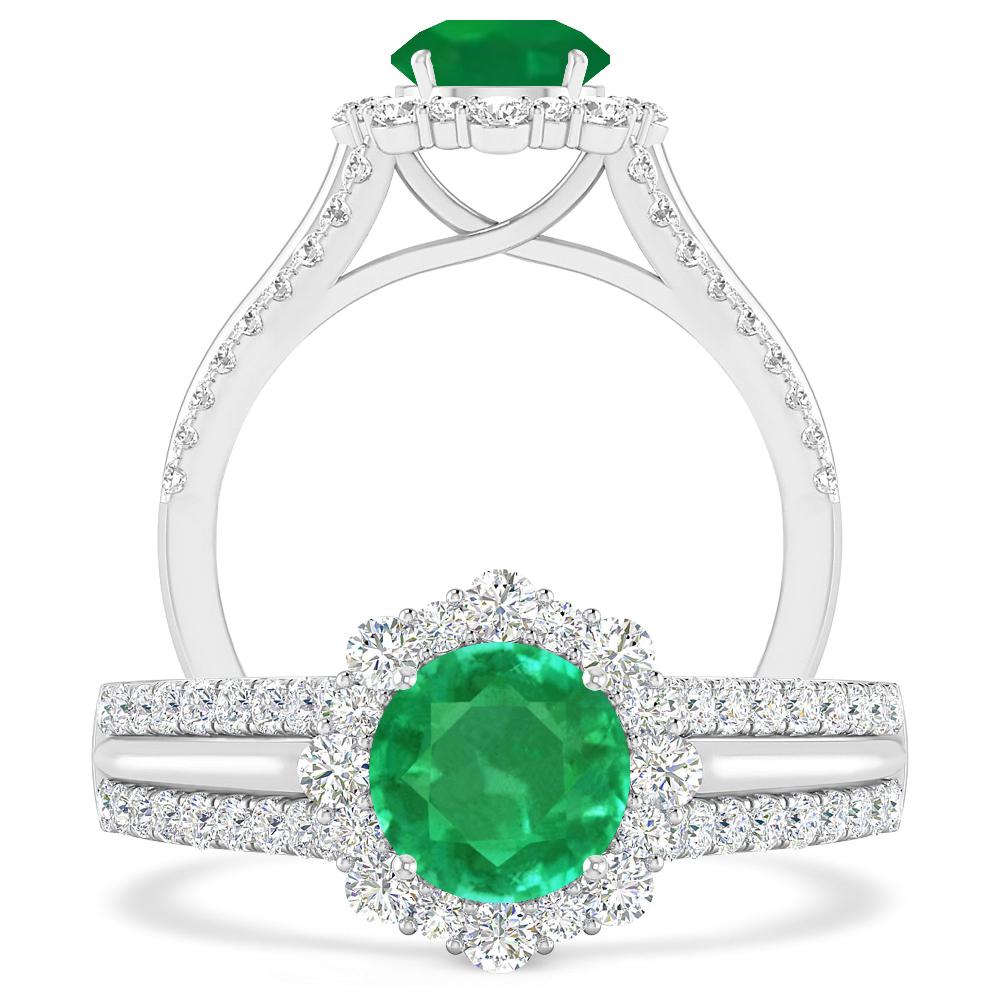 White Gold - Emerald