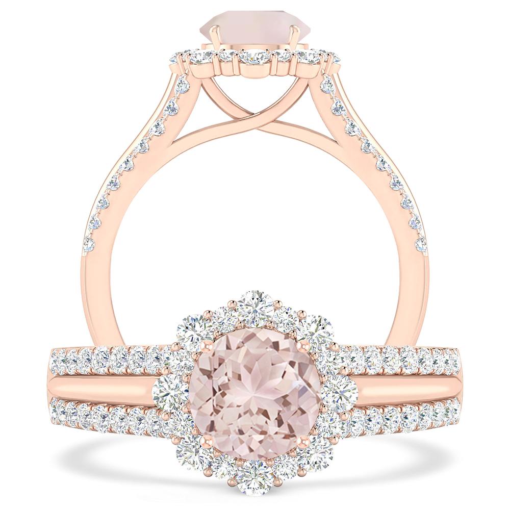 Rose Gold - Morganite