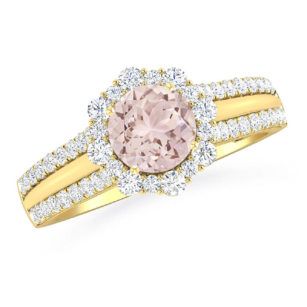 Yellow Gold - Morganite