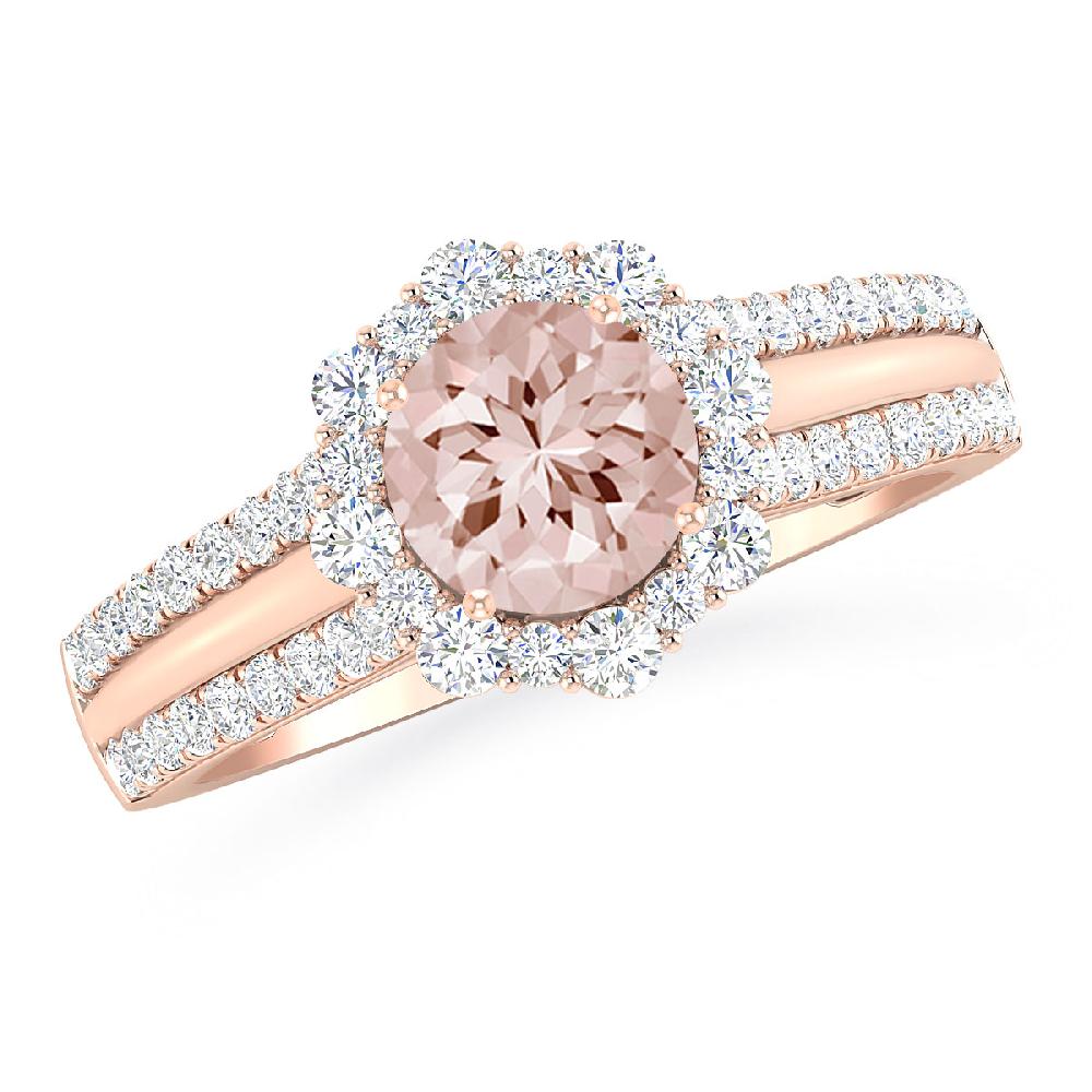 Rose Gold - Morganite